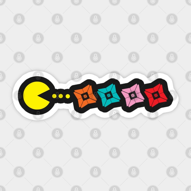 Pac Man's Destiny Sticker by ForbiddenMonster